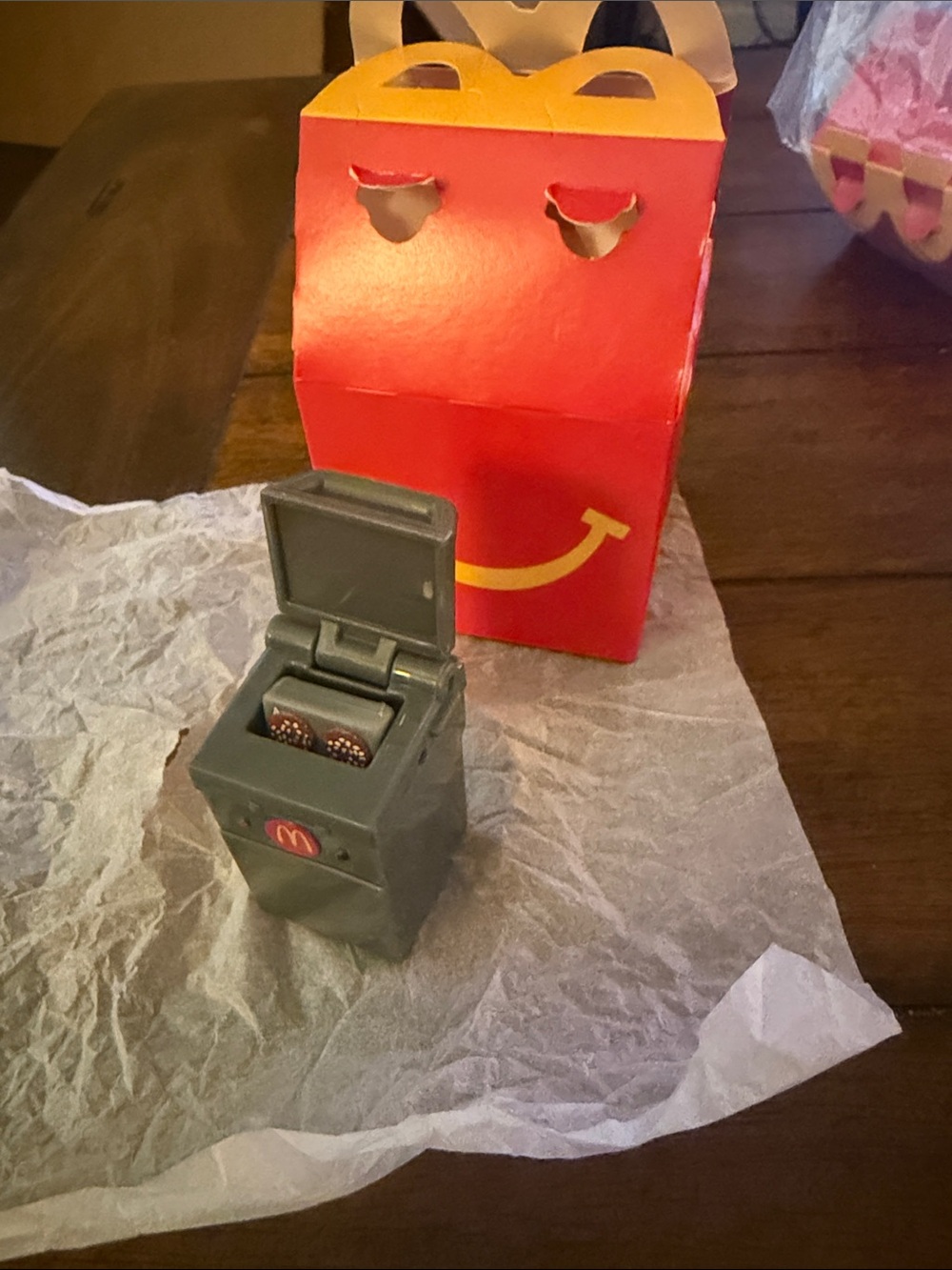 Lil McDonald's grill happy meal toy